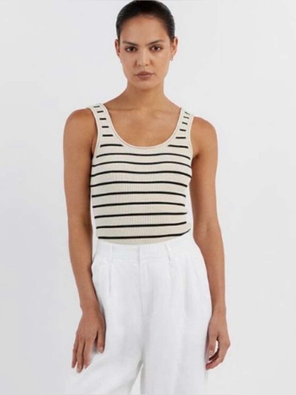 DISSH Billie Stripe Rib Knit Tank